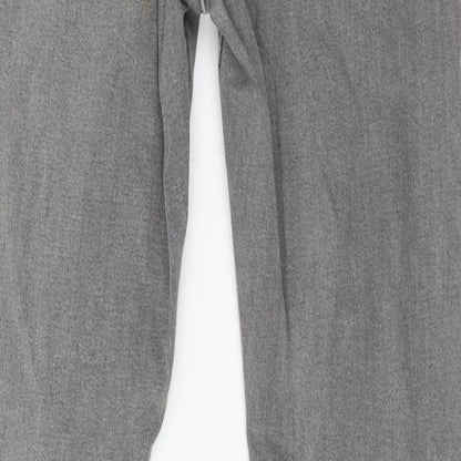 Topshop Womens Grey  Denim Skinny Jeans Size 28 in L32 in