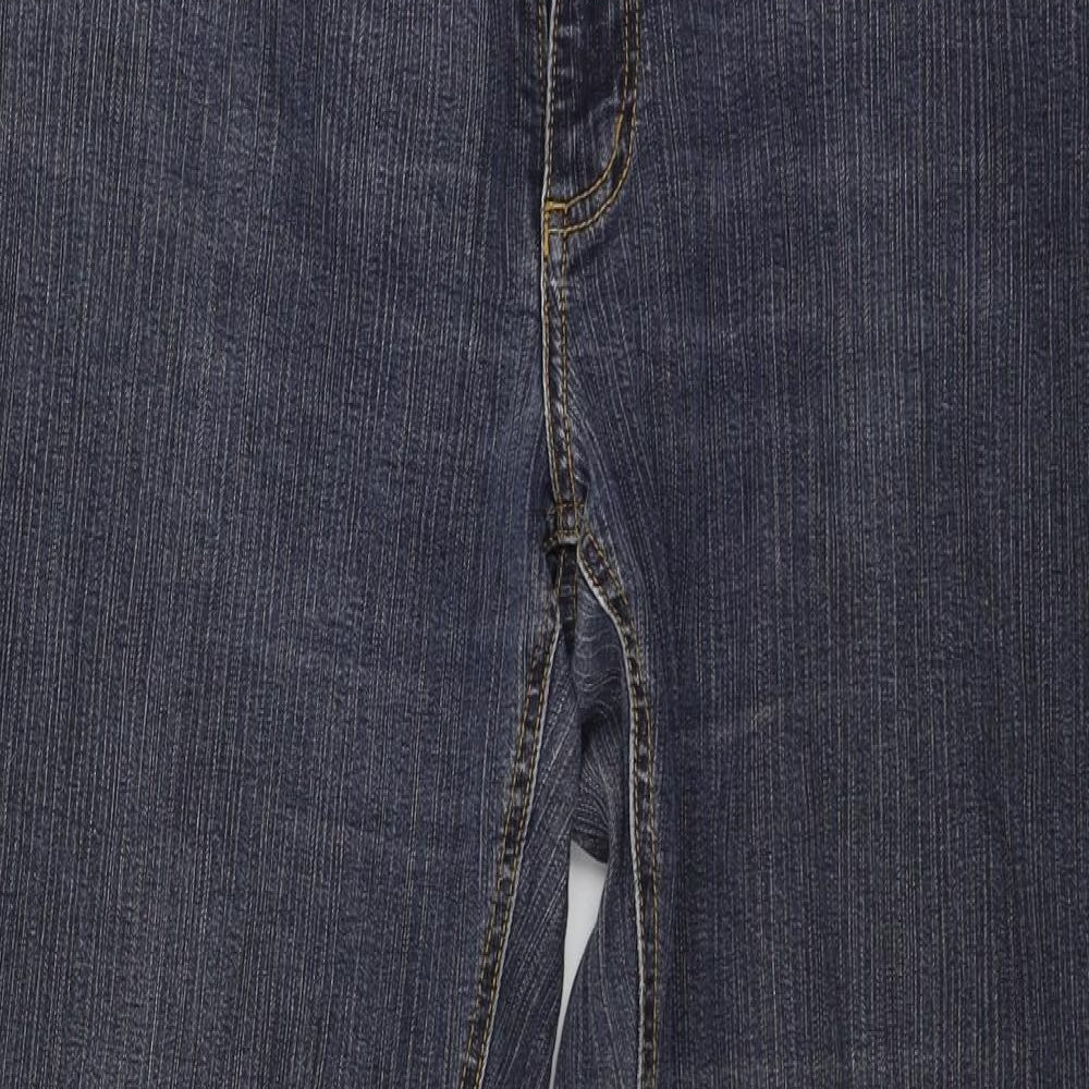 Peppercorn Womens Blue  Denim Straight Jeans Size 34 in L20 in