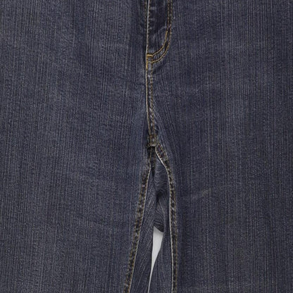 Peppercorn Womens Blue  Denim Straight Jeans Size 34 in L20 in