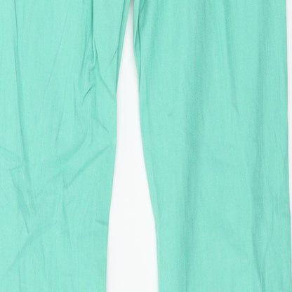 Womens UK Size 32 in OKAY Regular Fit Skinny Green Jeans