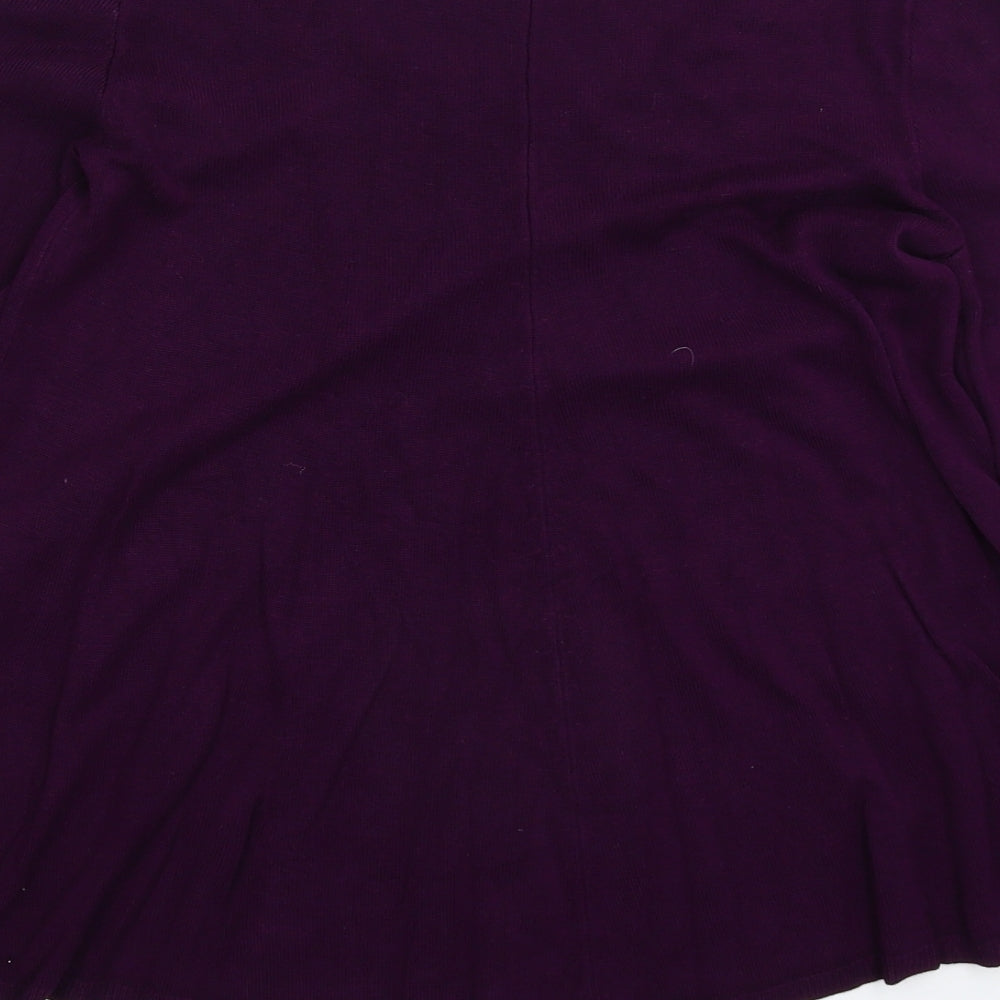 Womens UK Size 10 Phase Eight Purple Pullover Jumper
