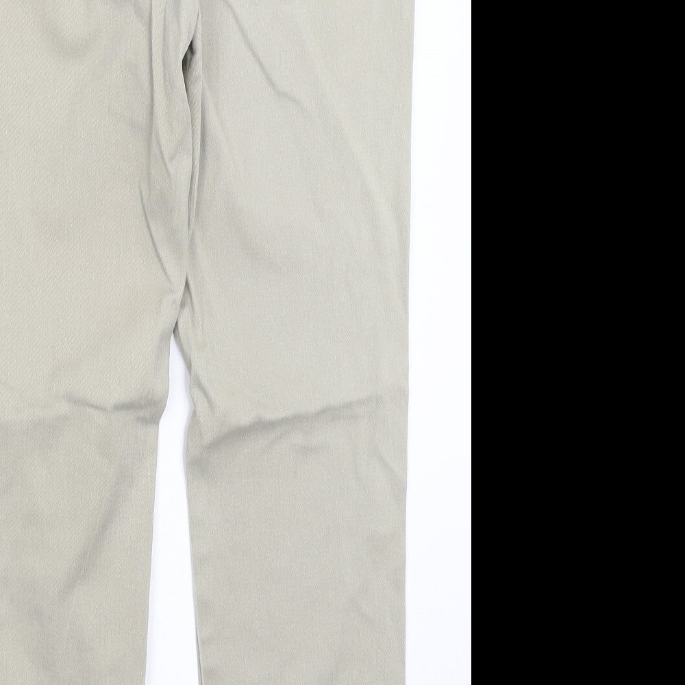 Debenhams Womens Grey  Denim Straight Jeans Size 10 L26 in