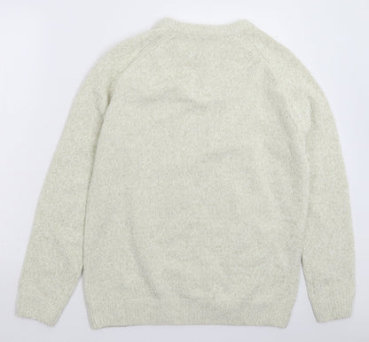 George Womens Grey  Knit Pullover Jumper Size L