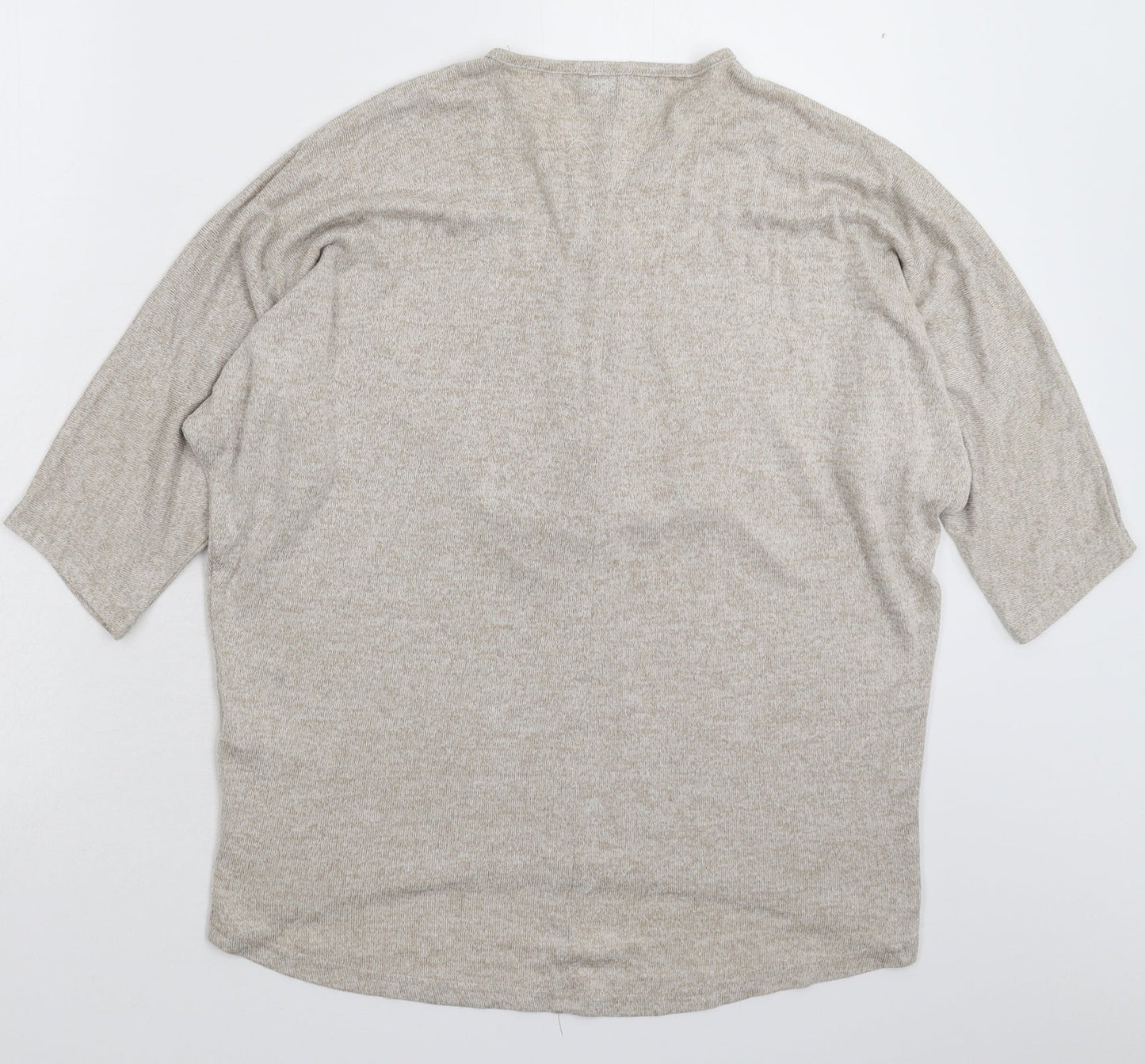 Womens UK Size S New Look Grey Pullover Jumper
