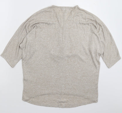 Womens UK Size S New Look Grey Pullover Jumper