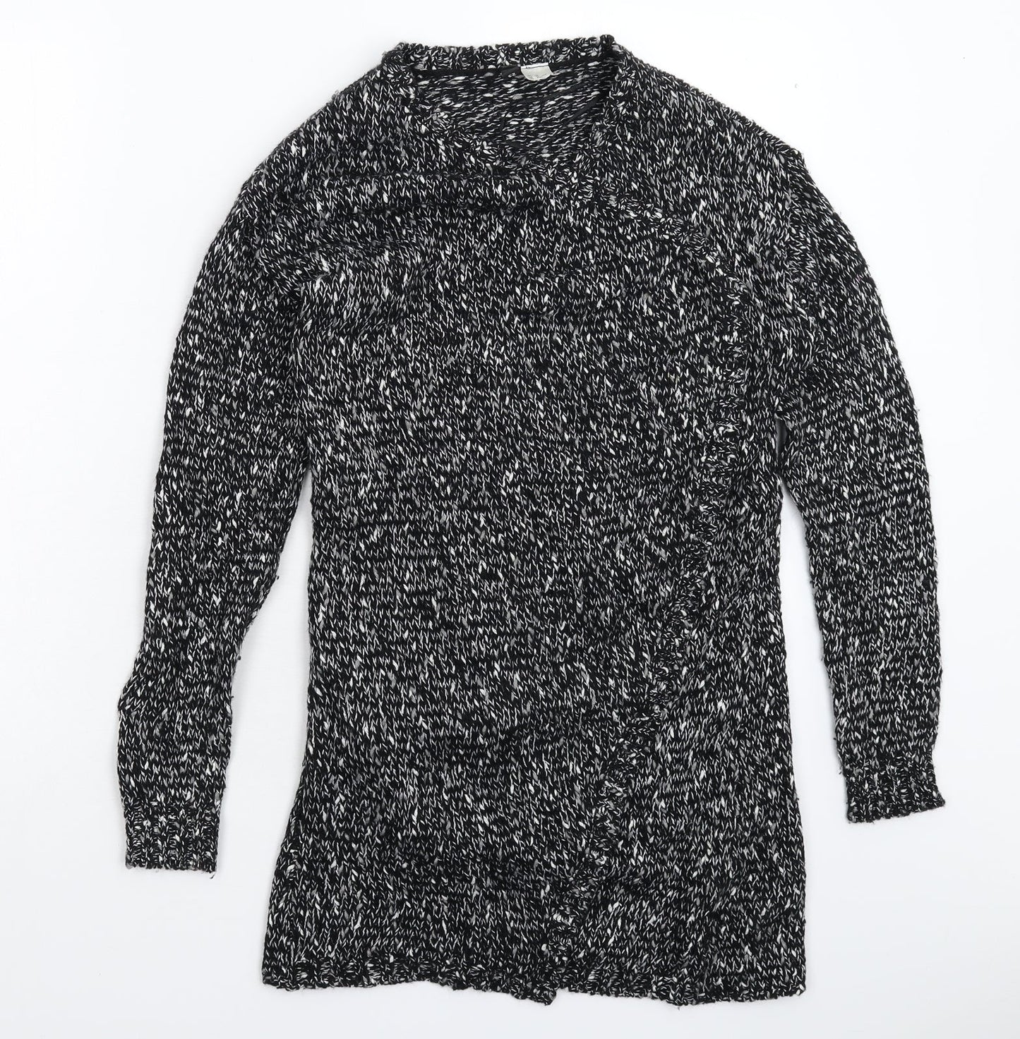 Womens UK Size XS Divided Grey Cardigan Jumper