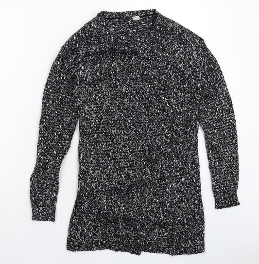 Womens UK Size XS Divided Grey Cardigan Jumper