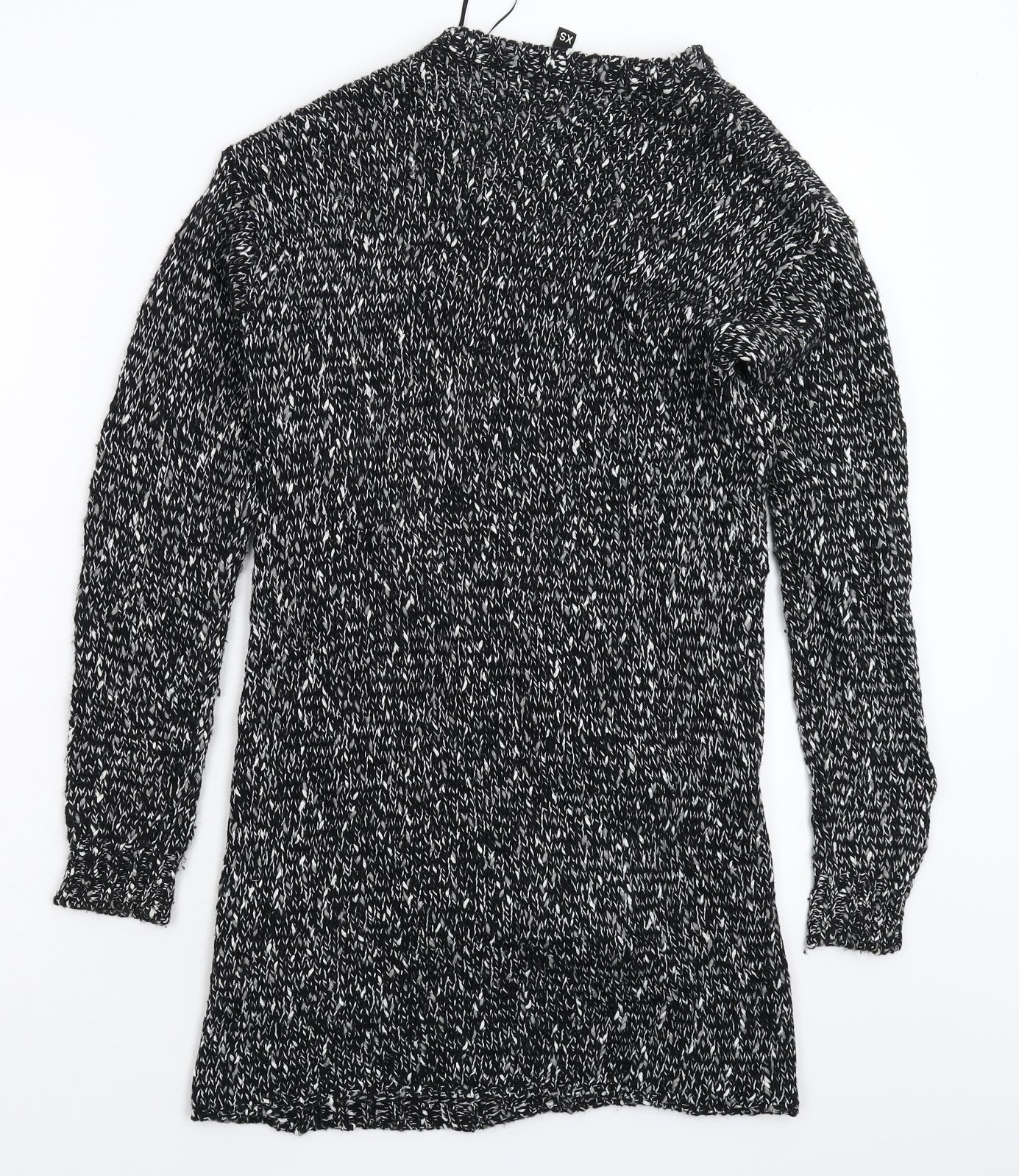 Womens UK Size XS Divided Grey Cardigan Jumper