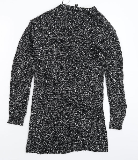 Womens UK Size XS Divided Grey Cardigan Jumper