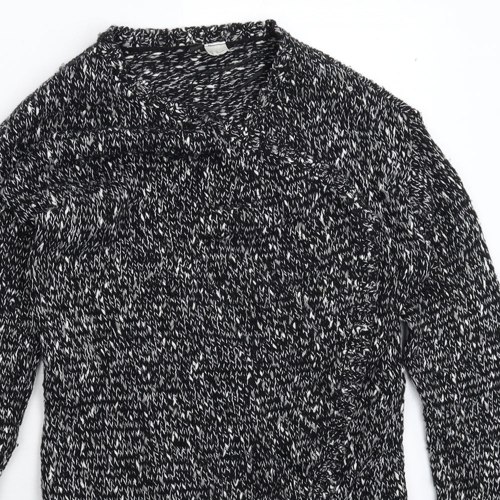 Womens UK Size XS Divided Grey Cardigan Jumper