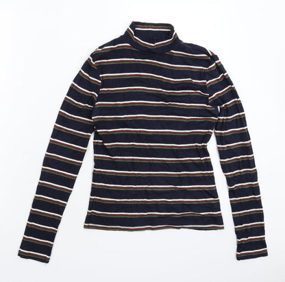Womens UK Size M Cooperative Blue Pullover Jumper