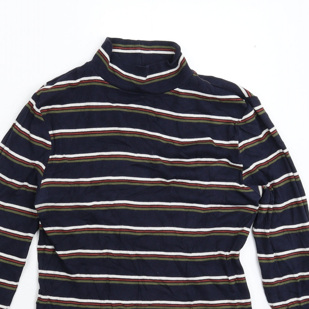 Womens UK Size M Cooperative Blue Pullover Jumper