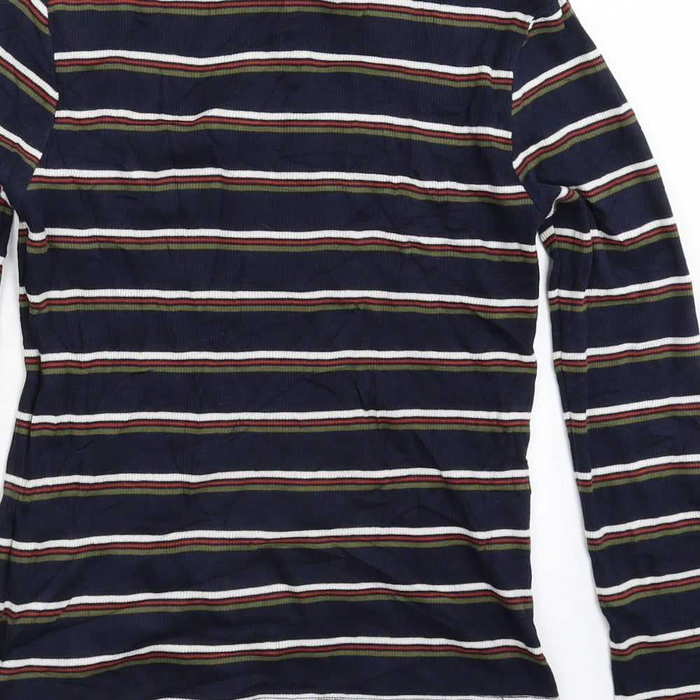 Womens UK Size M Cooperative Blue Pullover Jumper