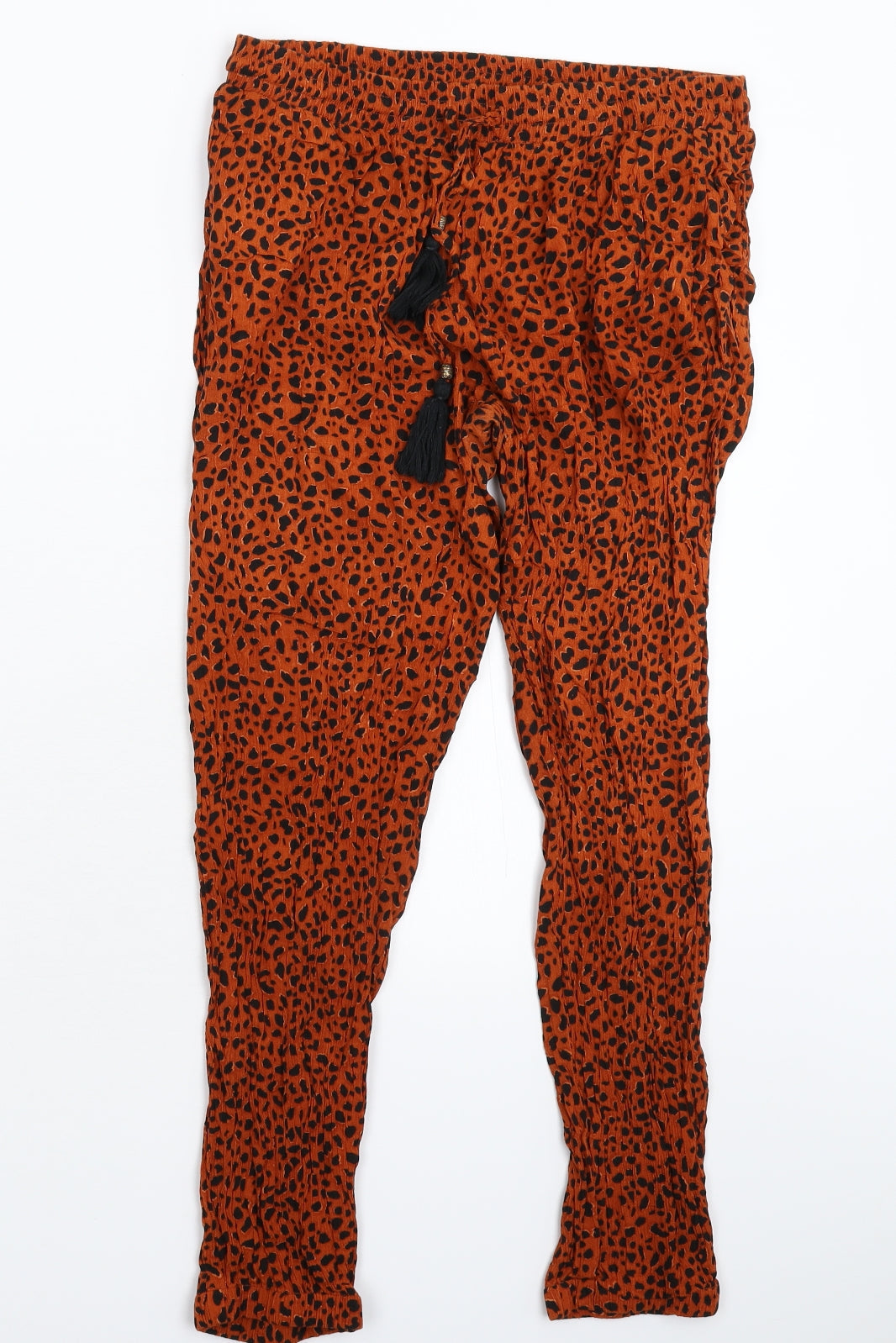 George Womens Multicoloured Animal Print  Trousers  Size 10 L25 in