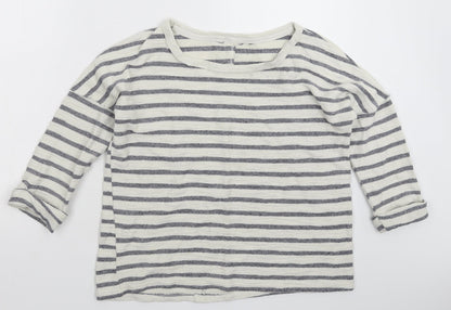 Womens UK Size 10 New Look White Pullover Jumper