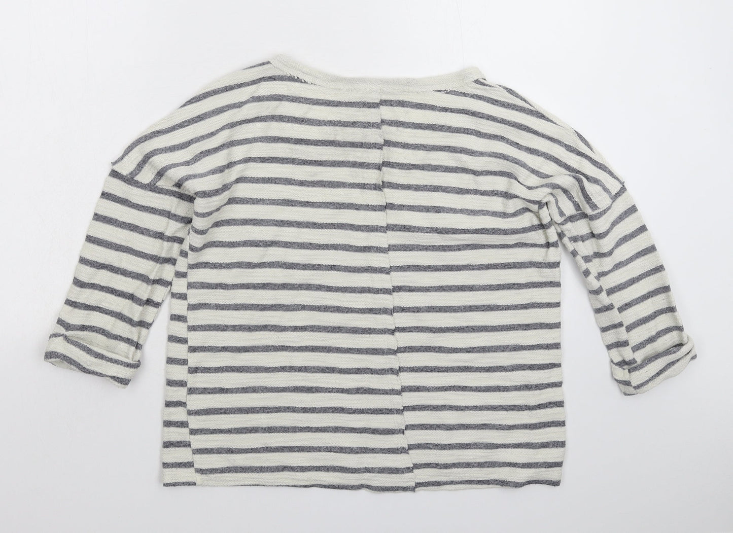 Womens UK Size 10 New Look White Pullover Jumper