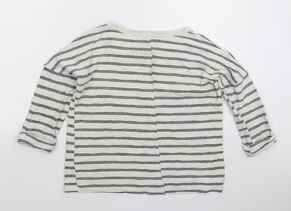 Womens UK Size 10 New Look White Pullover Jumper