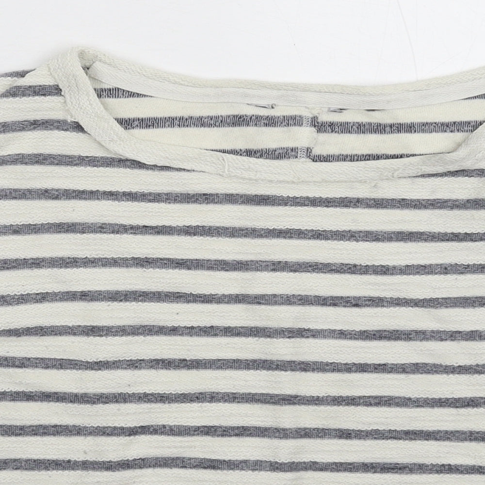 Womens UK Size 10 New Look White Pullover Jumper
