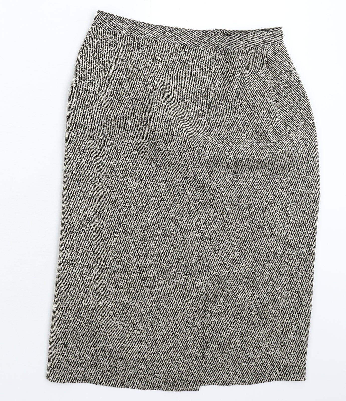 Country Casuals Womens Beige Striped  Straight & Pencil Skirt Size 8