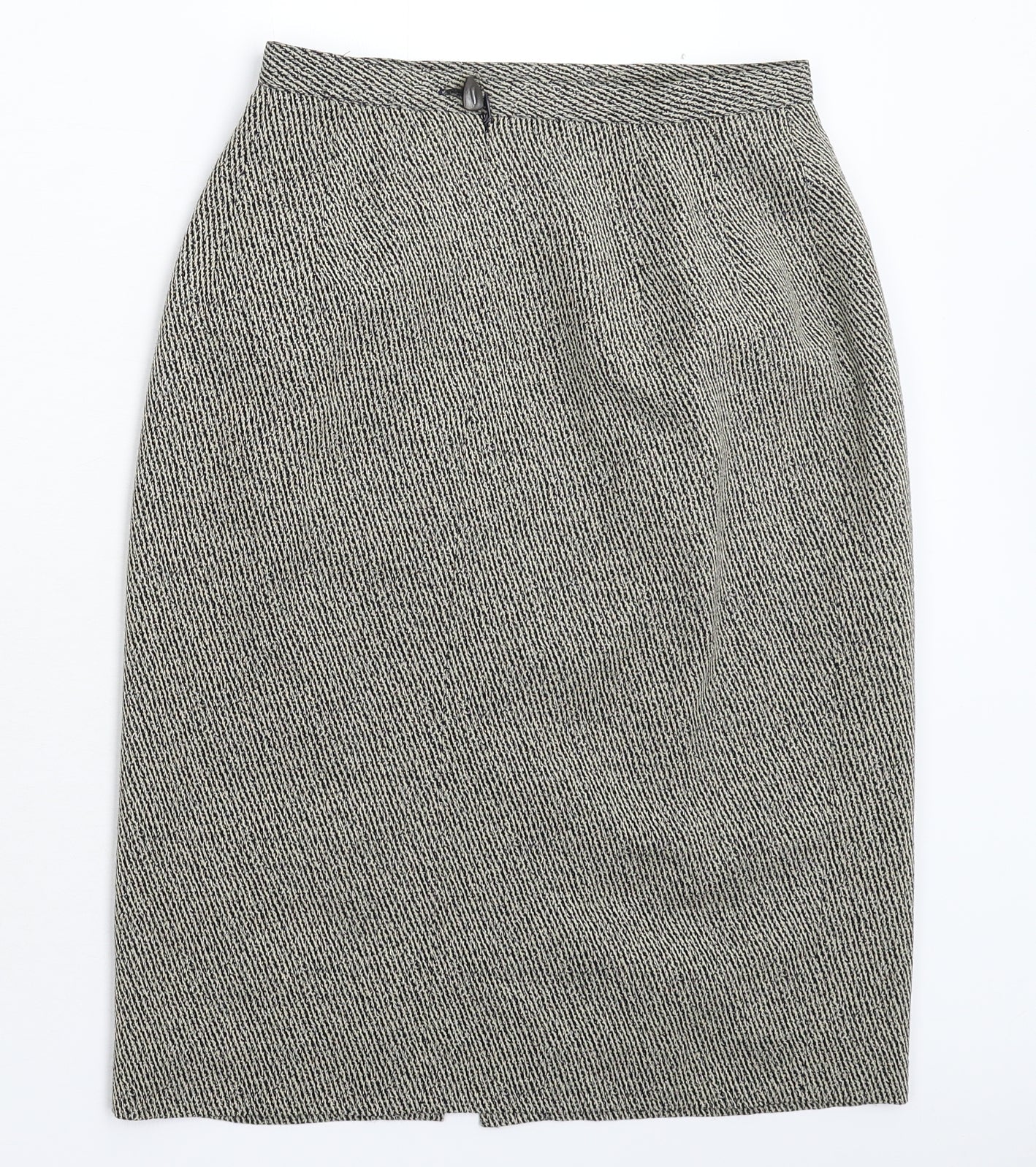 Country Casuals Womens Beige Striped  Straight & Pencil Skirt Size 8