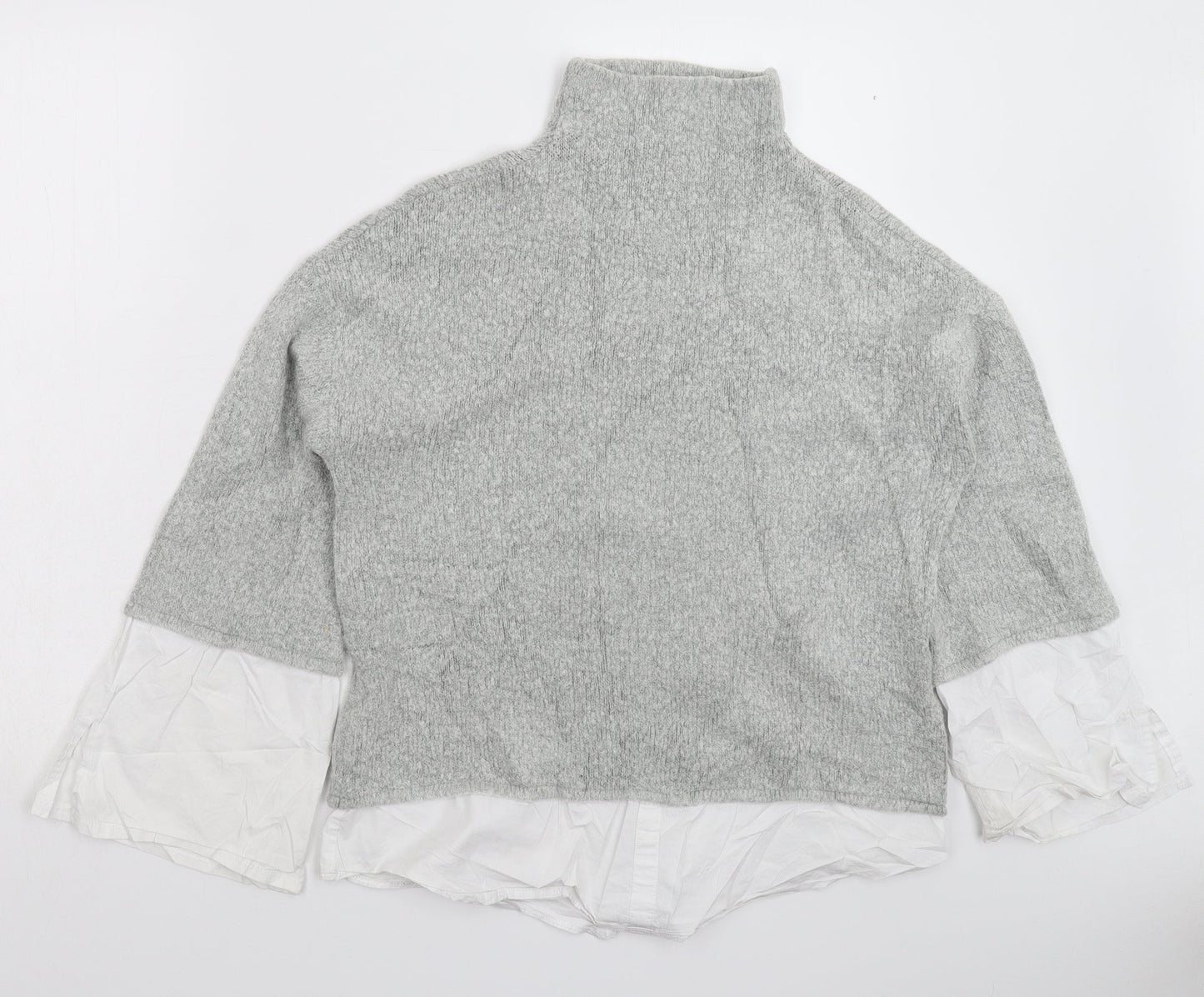 Womens UK Size 16 Urban Bliss Grey Pullover Jumper