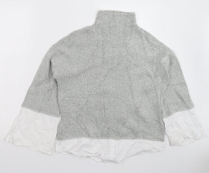 Womens UK Size 16 Urban Bliss Grey Pullover Jumper