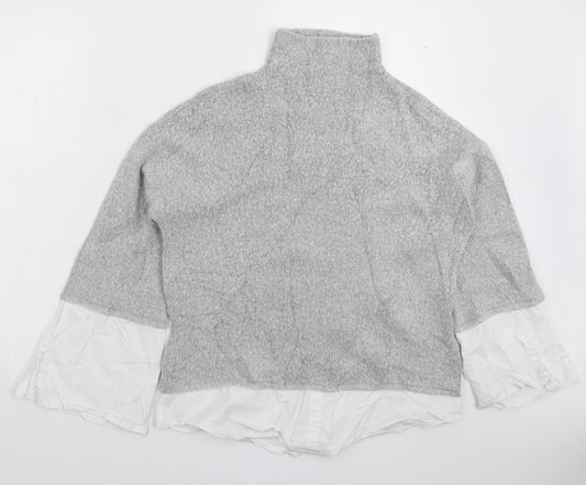 Womens UK Size 16 Urban Bliss Grey Pullover Jumper