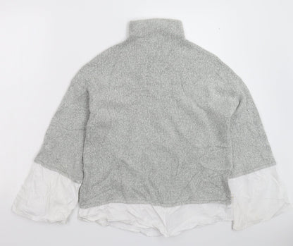 Womens UK Size 16 Urban Bliss Grey Pullover Jumper
