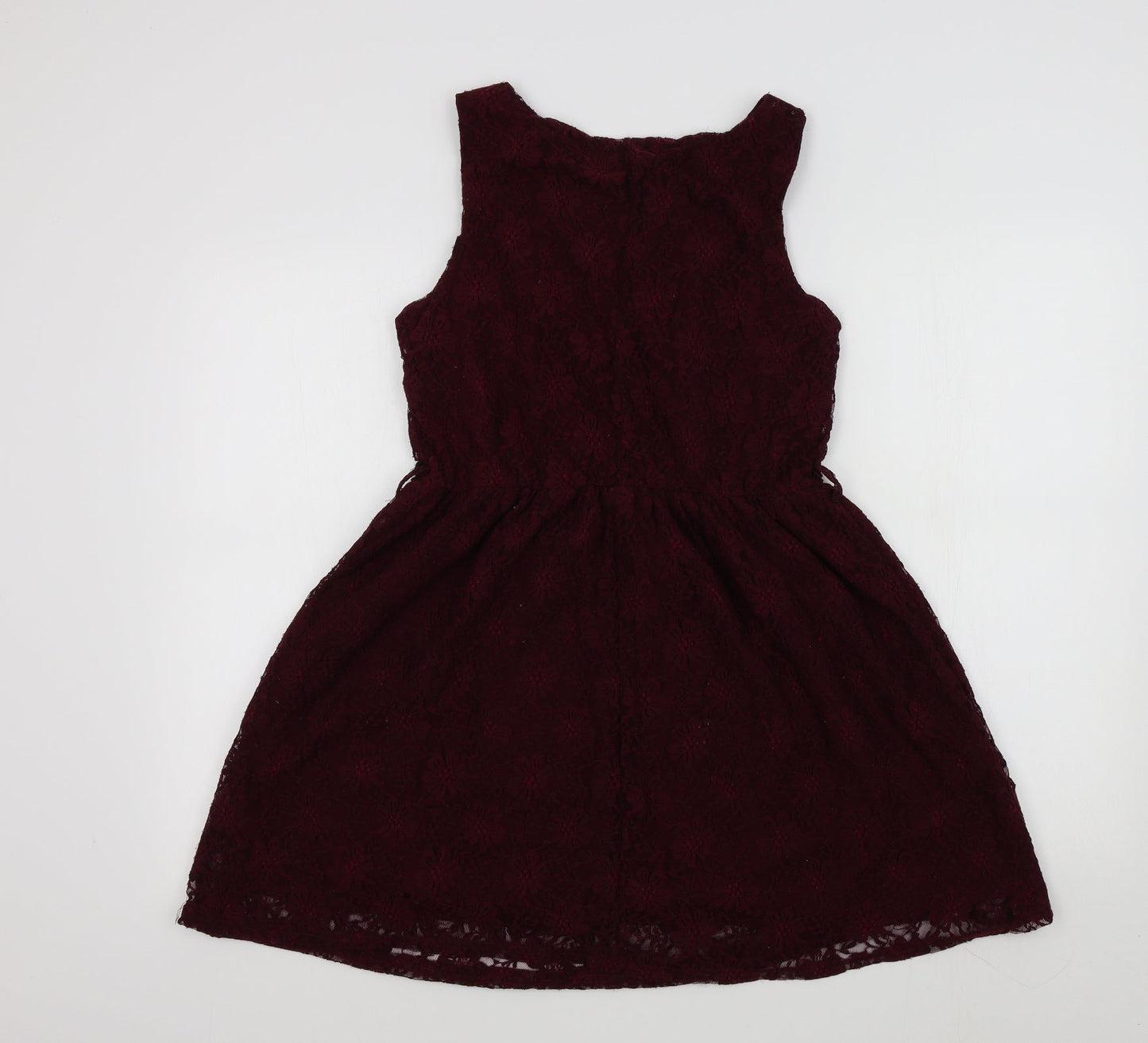 ruby rocks bty Womens Red Colourblock  Fit & Flare  Size 10