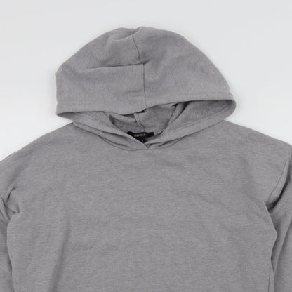 Womens UK Size L FOREVER 21 Grey Pullover Jumper