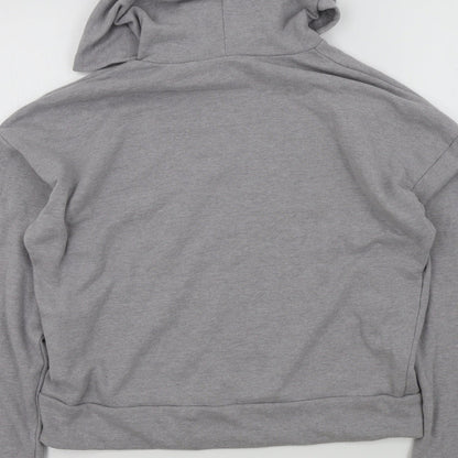 Womens UK Size L FOREVER 21 Grey Pullover Jumper