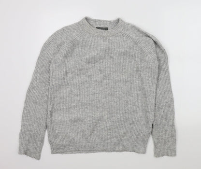 Primark Womens Grey   Pullover Jumper Size S