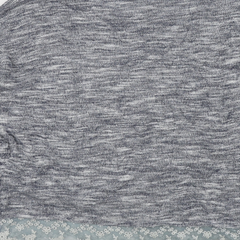 Womens UK Size M H&M Blue Pullover Jumper