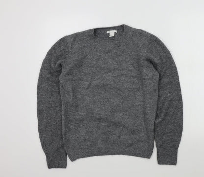 Womens UK Size S H&M Grey Pullover Jumper