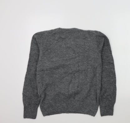 Womens UK Size S H&M Grey Pullover Jumper