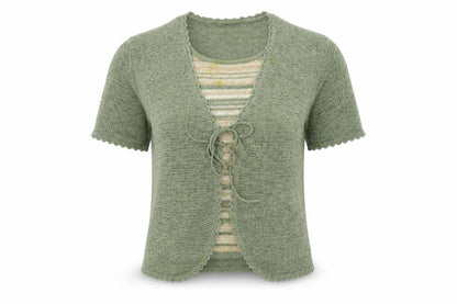 Bonmarché Womens Green Pullover Jumper Size M