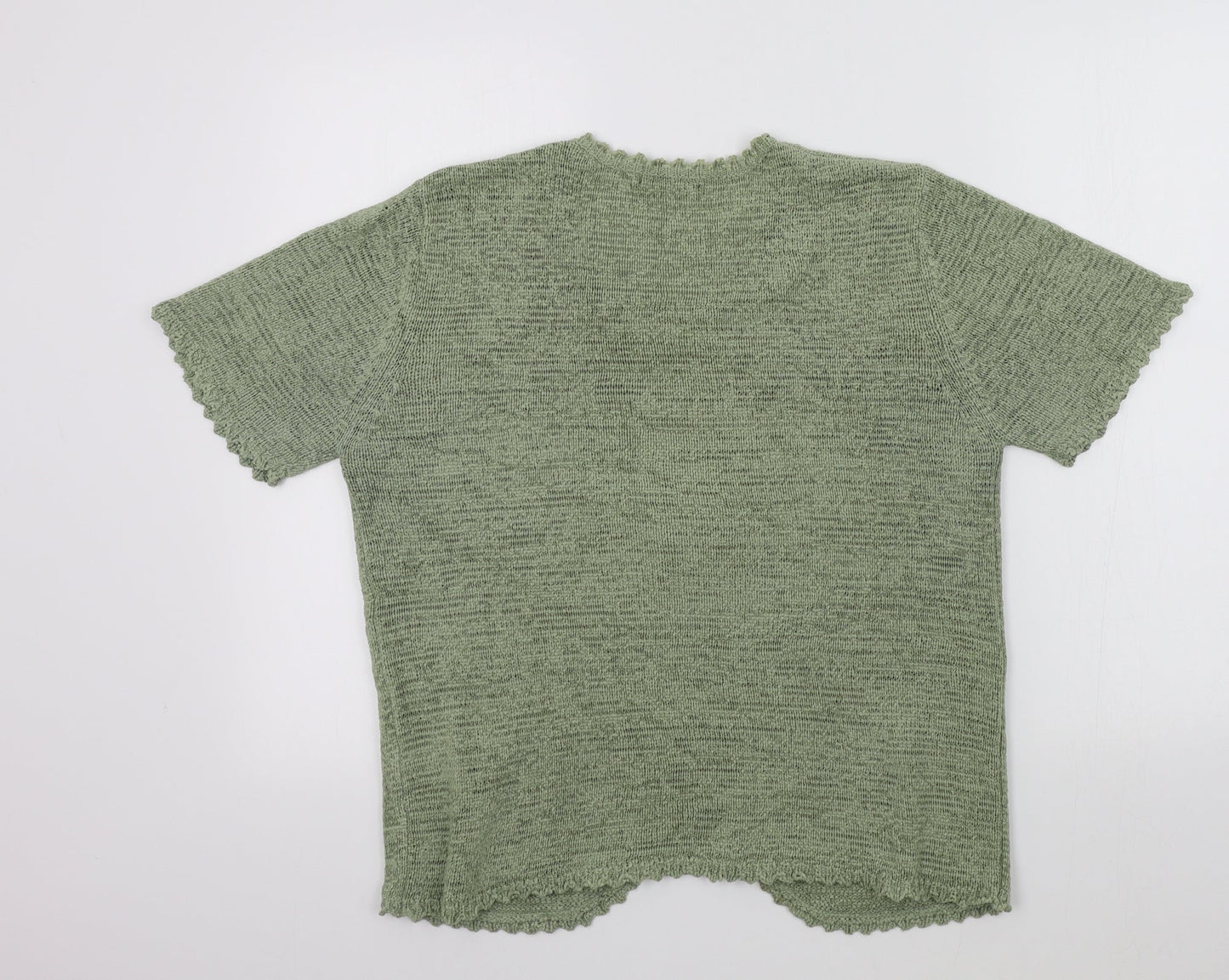 Womens UK Size M BM Green Pullover Jumper
