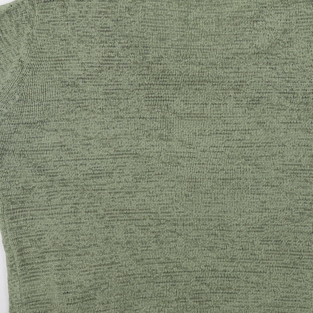 Womens UK Size M BM Green Pullover Jumper