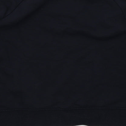 NEXT Boys Blue Colourblock  Pullover Jumper Size 7 Years