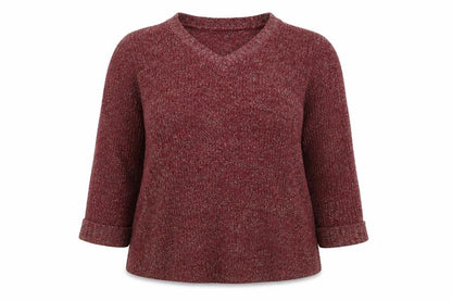 Womens UK Size 14 ARISTA Red Pullover Jumper