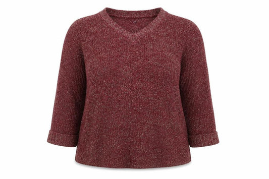 Womens UK Size 14 ARISTA Red Pullover Jumper
