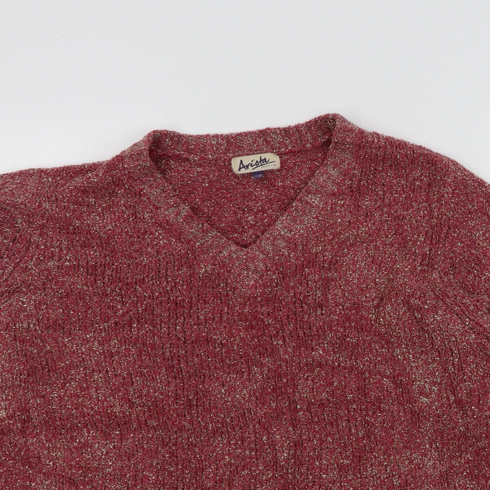 ARISTA Womens Red   Pullover Jumper Size 14