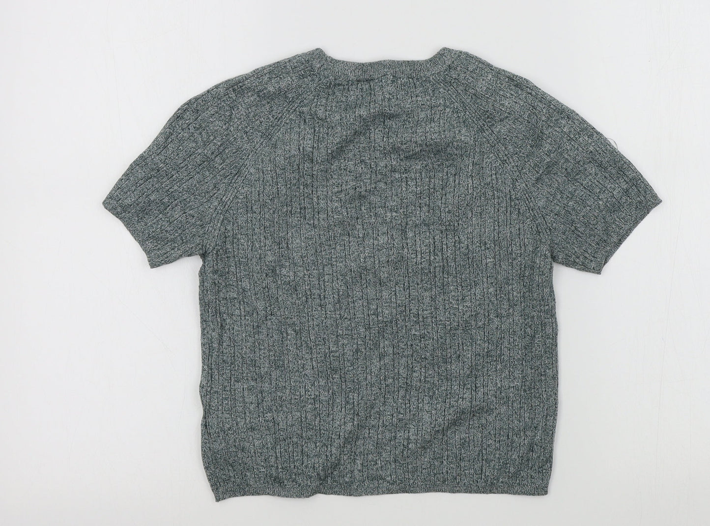 Womens UK Size M H&M Green Pullover Jumper