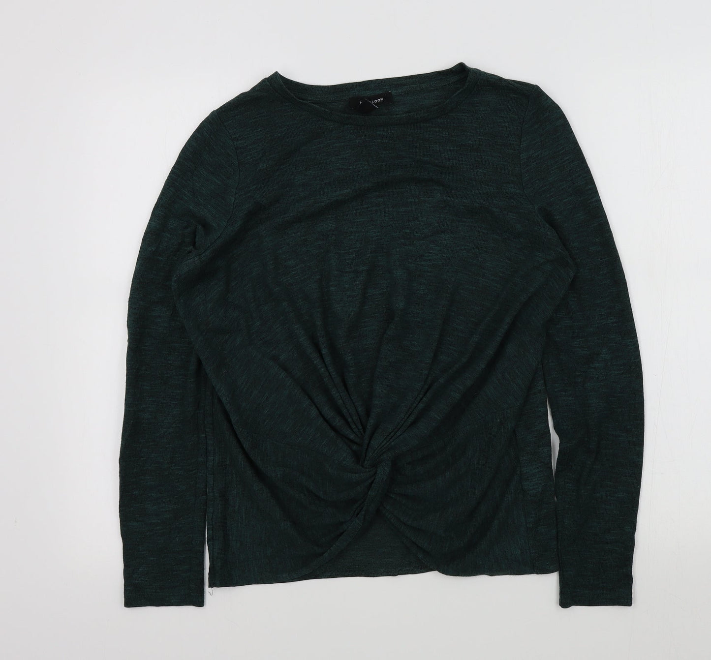 Womens UK Size 12 New Look Green Pullover Jumper