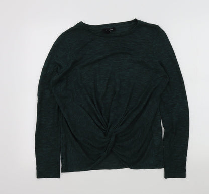 Womens UK Size 12 New Look Green Pullover Jumper