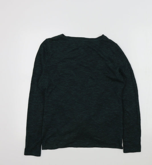 Womens UK Size 12 New Look Green Pullover Jumper