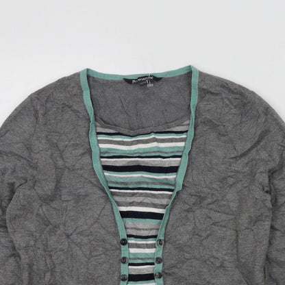Womens UK Size 12 Bonmarché Grey Pullover Jumper