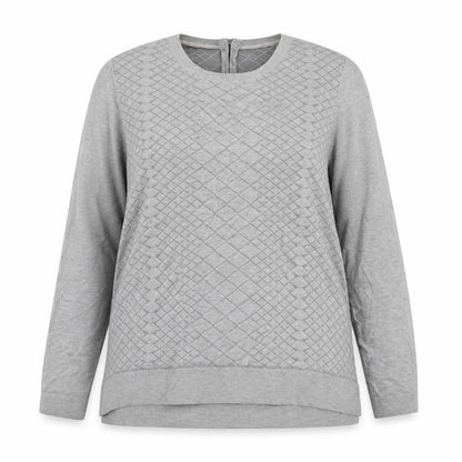 Womens UK Size L Country Casuals Grey Pullover Jumper