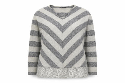 Womens UK Size 14 F&F Grey Pullover Jumper