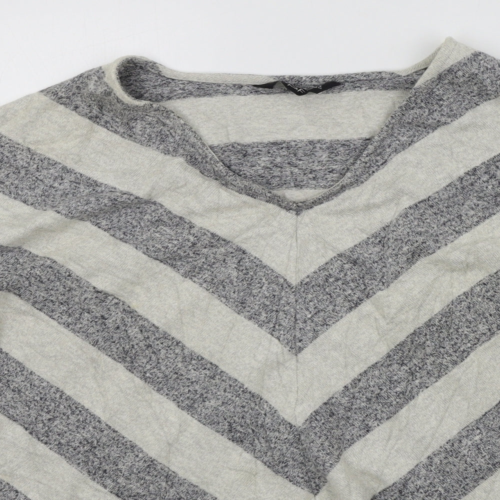 Womens UK Size 14 F&F Grey Pullover Jumper